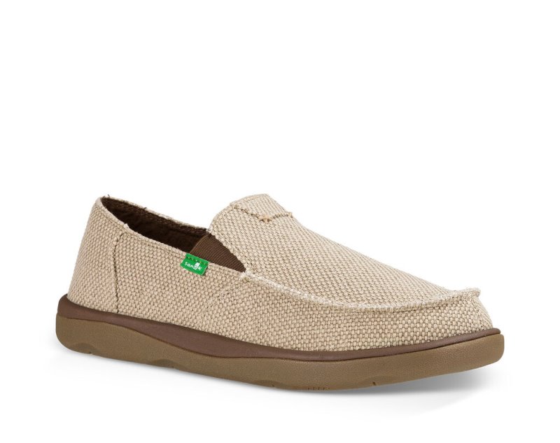 Sanuk Vagabond Tripper - Sanuk Shoes Mens Beige - Philippines OZYBMI084